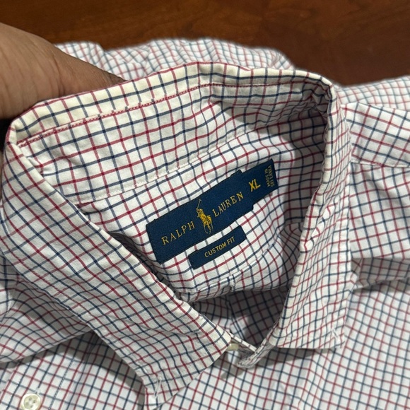 Polo by Ralph Lauren Men's white red and black Checkered Shirt - Picture 9 of 9
